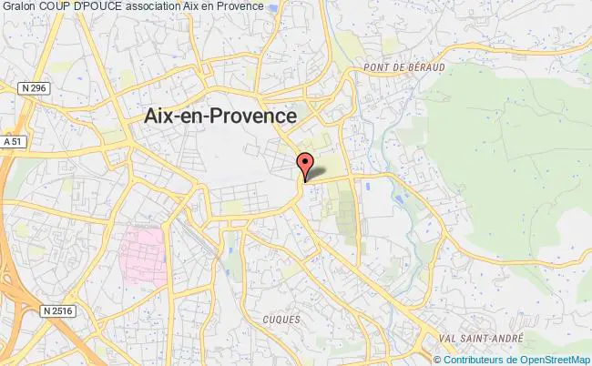 plan association Coup D'pouce Aix-en-Provence