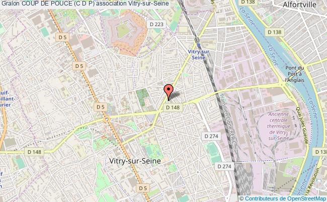 plan association Coup De Pouce (c D P) Vitry-sur-Seine