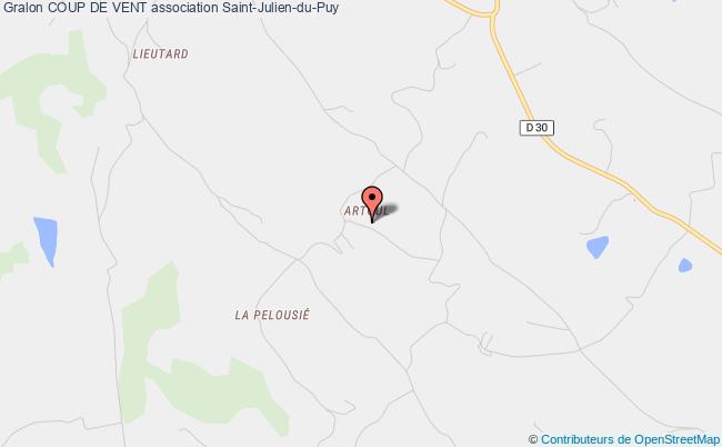 plan association Coup De Vent Saint-Julien-du-Puy