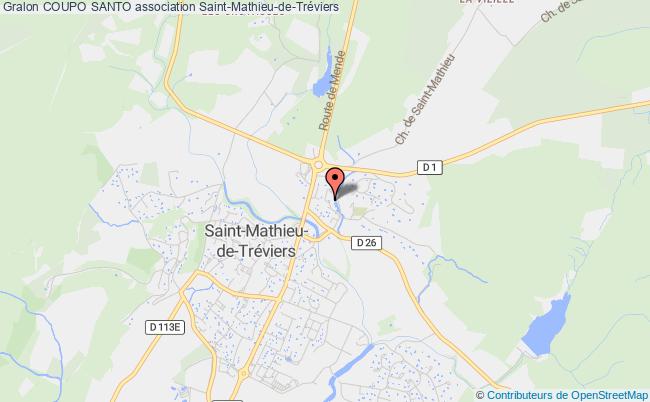 plan association Coupo Santo Saint-Mathieu-de-Tréviers