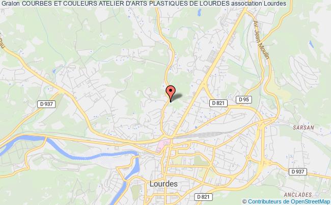 plan association Courbes Et Couleurs Atelier D'arts Plastiques De Lourdes Lourdes