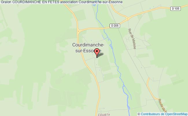 plan association Courdimanche En Fetes Courdimanche-sur-Essonne