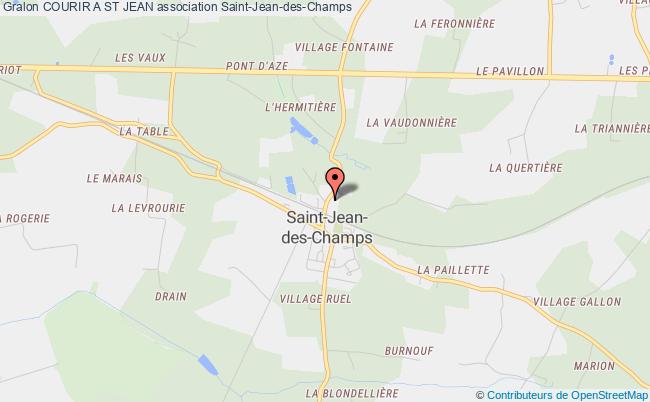 plan association Courir A St Jean Saint-Jean-des-Champs