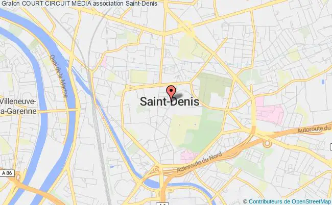plan association Court Circuit MÉdia Saint-Denis