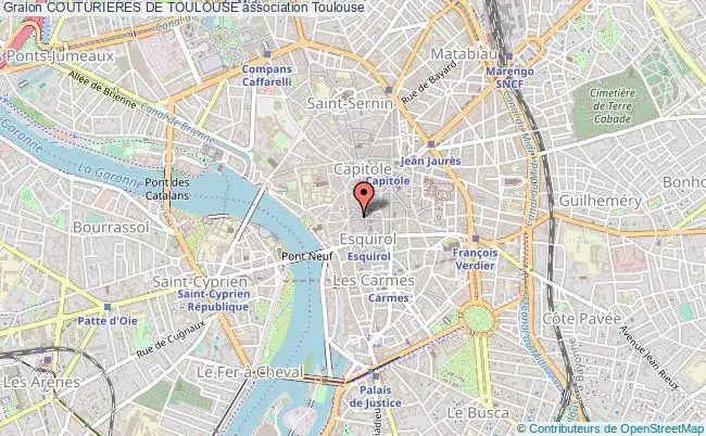 plan association Couturieres De Toulouse Toulouse