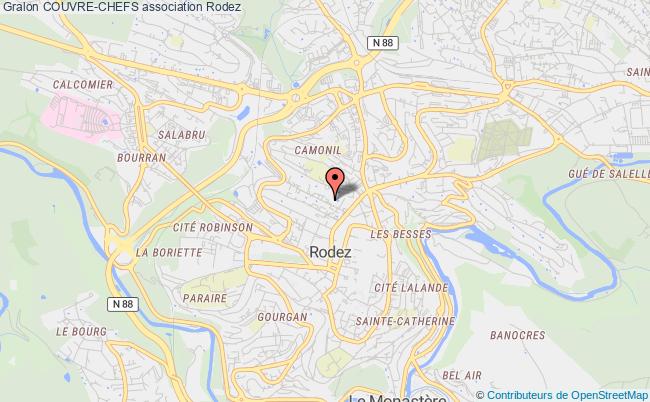 plan association Couvre-chefs Rodez