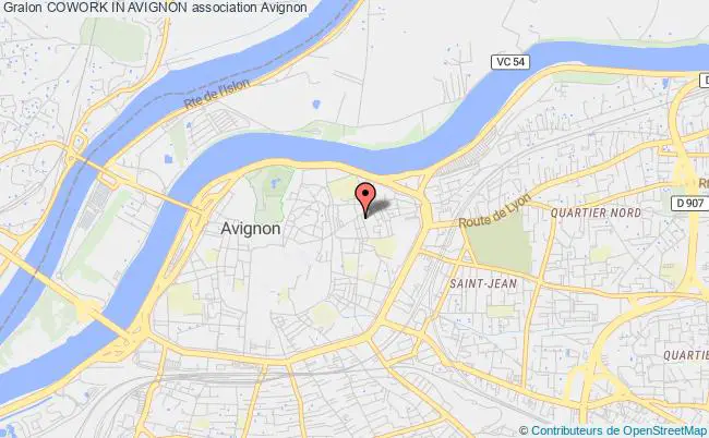 plan association Cowork In Avignon Avignon