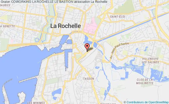 plan association Coworking La Rochelle Le Bastion Rochelle
