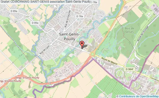 plan association Coworking Saint-genis Saint-Genis-Pouilly