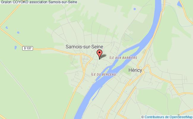 plan association Coyoko Samois-sur-Seine
