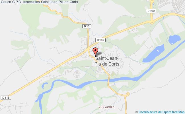 plan association C.p.b. Saint-Jean-Pla-de-Corts