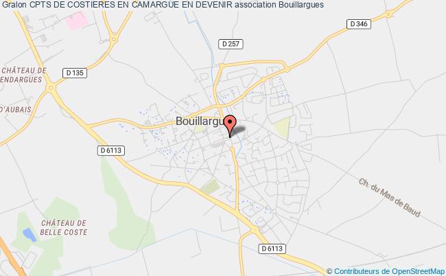 plan association Cpts De Costieres En Camargue En Devenir Bouillargues