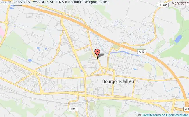 plan association Cpts Des Pays Berjalliens Bourgoin-Jallieu