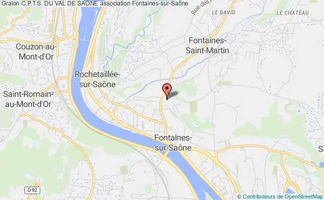 plan association C.p.t.s. Du Val De SaÔne Fontaines-sur-Saône