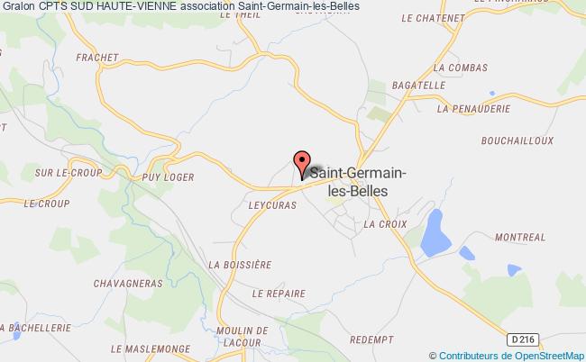 plan association Cpts Sud Haute-vienne Saint-Germain-les-Belles