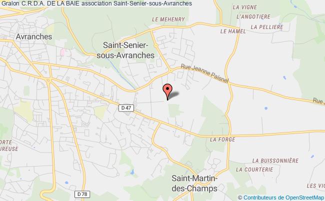 plan association C.r.d.a. De La Baie Saint-Senier-sous-Avranches