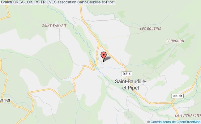 plan association Crea-loisirs Trieves Saint-Baudille-et-Pipet