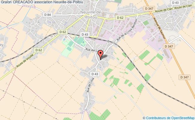 plan association Creacado Neuville-de-Poitou