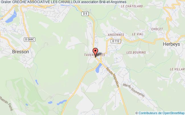 plan association Creche Associative Les Canailloux Brié-et-Angonnes