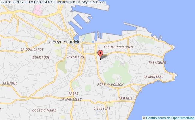 plan association Creche La Farandole La    Seyne-sur-Mer