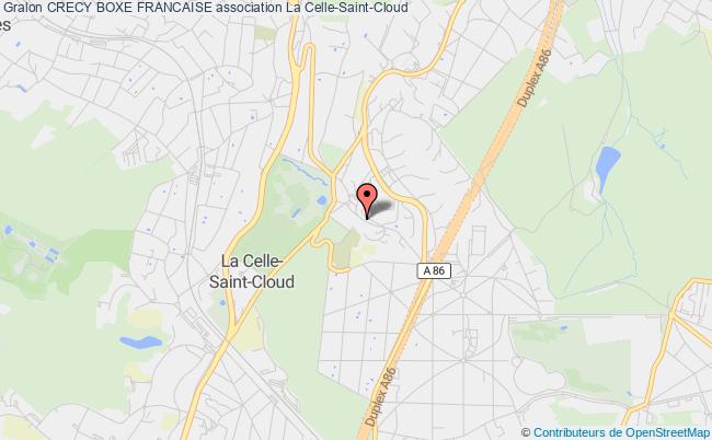 plan association Crecy Boxe Francaise Celle-Saint-Cloud