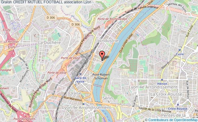 plan association Credit Mutuel Football Lyon 9e Arrondissement