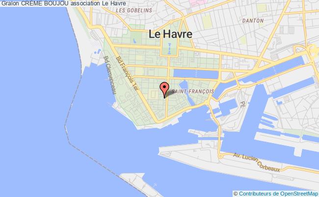 plan association CrÈme Boujou Havre