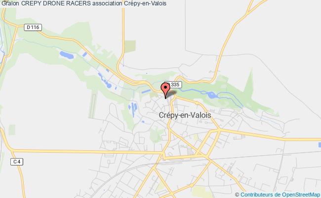 plan association Crepy Drone Racers Crépy-en-Valois