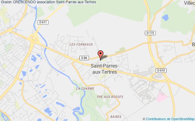 plan association Crescendo Saint-Parres-aux-Tertres