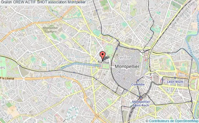plan association Crew Actif Shot Montpellier