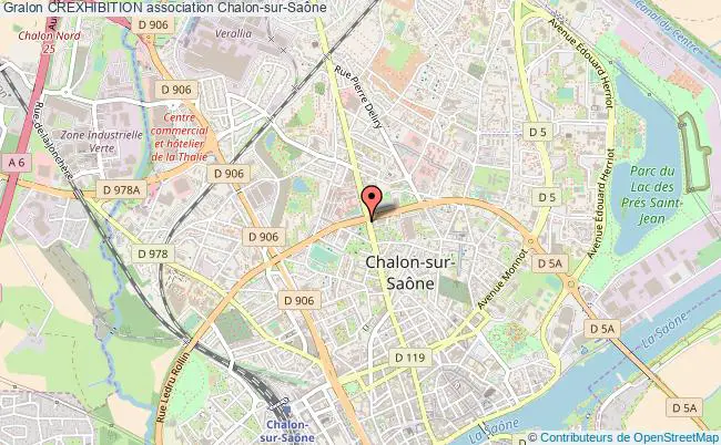 plan association Crexhibition Chalon-sur-Saône