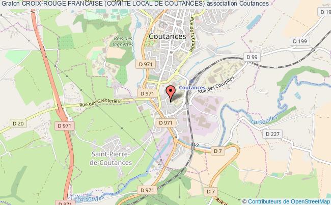 plan association Croix-rouge Francaise (comite Local De Coutances) Coutances