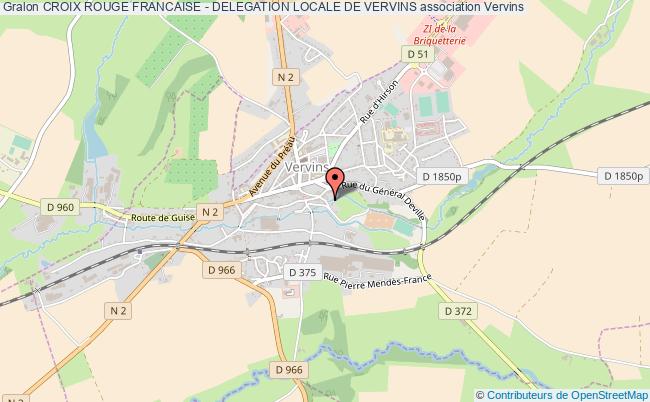 CROIX ROUGE FRANCAISE - DELEGATION LOCALE DE VERVINS