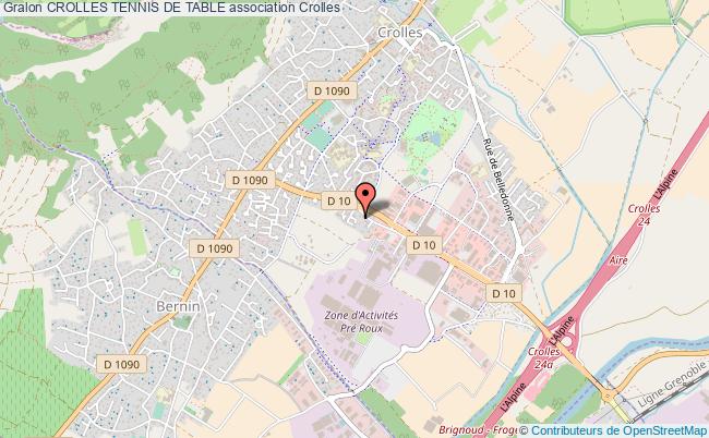 CROLLES TENNIS DE TABLE