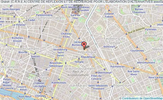 plan association (c.r.r.e.a) Centre De Reflexion Et De Recherche Pour L'elaboration D'alternatives Paris
