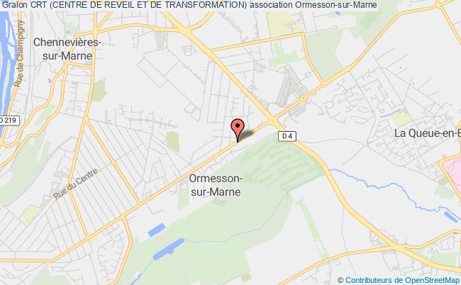 plan association Crt (centre De Reveil Et De Transformation) Ormesson-sur-Marne