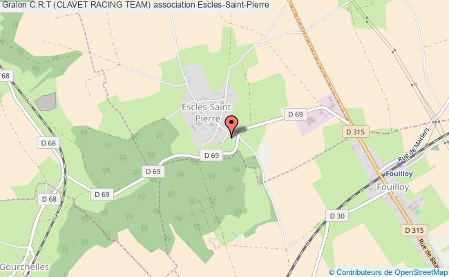 plan association C.r.t (clavet Racing Team) Escles-Saint-Pierre
