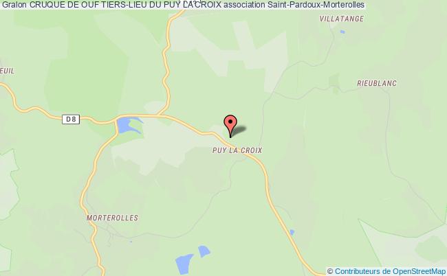 plan association Cruque De Ouf Tiers-lieu Du Puy La Croix Saint-Pardoux-Morterolles