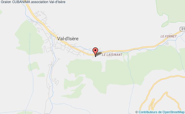 plan association Cubanima Val-d'Isère