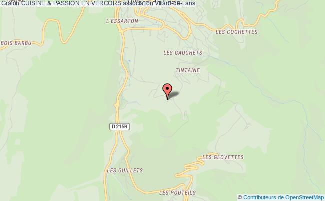 plan association Cuisine & Passion En Vercors Villard-de-Lans