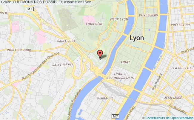 plan association Cultivons Nos Possibles Lyon
