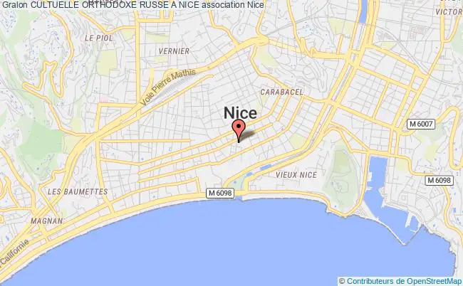 plan association Cultuelle Orthodoxe Russe A Nice Nice