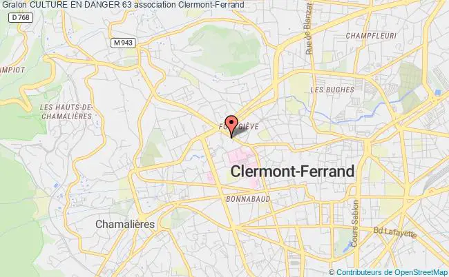 plan association Culture En Danger 63 Clermont-Ferrand