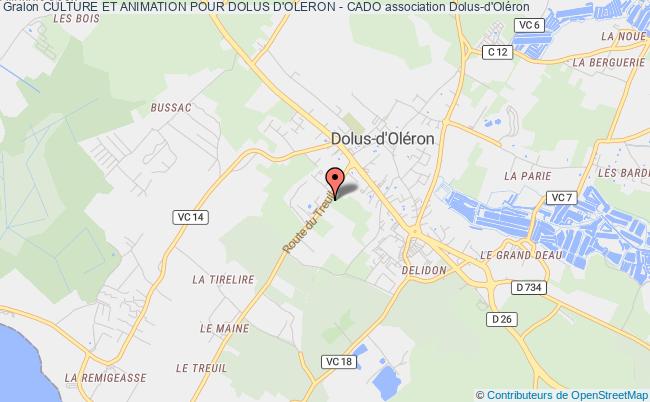 plan association Culture Et Animation Pour Dolus D'oleron - Cado Dolus-d'Oléron