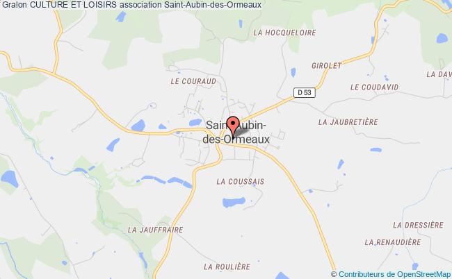plan association Culture Et Loisirs Saint-Aubin-des-Ormeaux