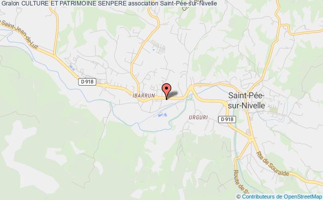 plan association Culture Et Patrimoine Senpere Saint-Pée-sur-Nivelle