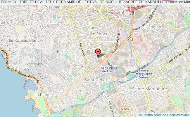 plan association Culture Et Realites Et Des Amis Du Festival De Musique Sacree De Marseille Marseille
