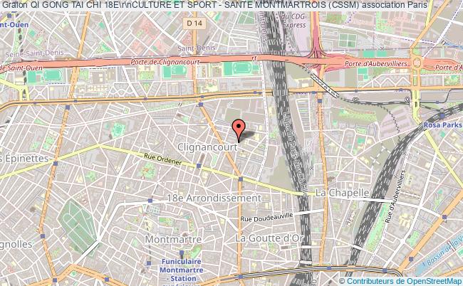 CULTURE ET SPORT - SANTE MONTMARTROIS (CSSM)