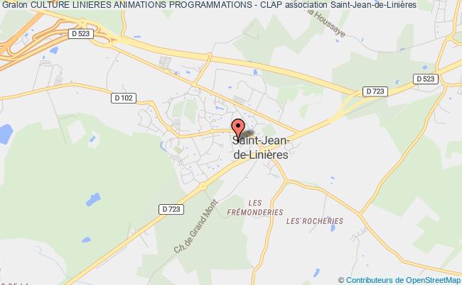 plan association Culture Linieres Animations Programmations - Clap Saint-Jean-de-Linières