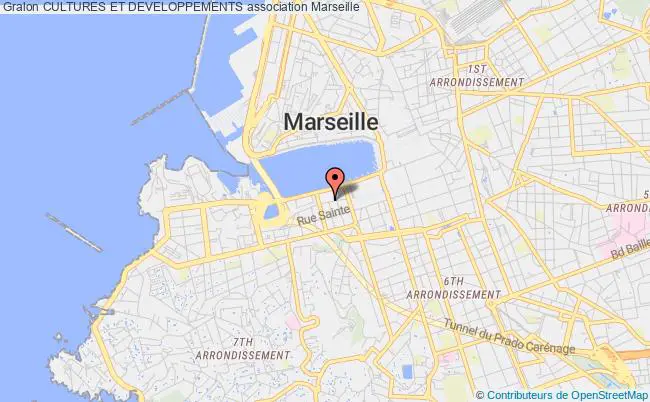 plan association Cultures Et Developpements Marseille 7e